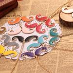 Mustache Necklace more color